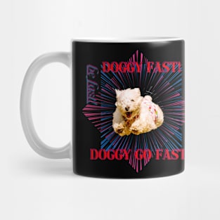 Fast Dogs Can Fly Mug